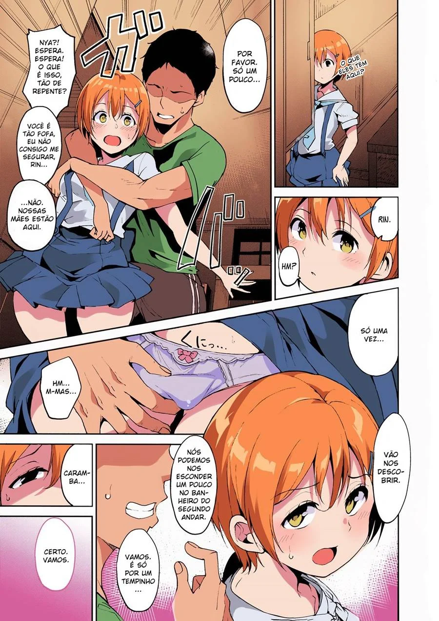 Amantes Ardentes sob o Céu Estrelado - HQ Erótica Explícita