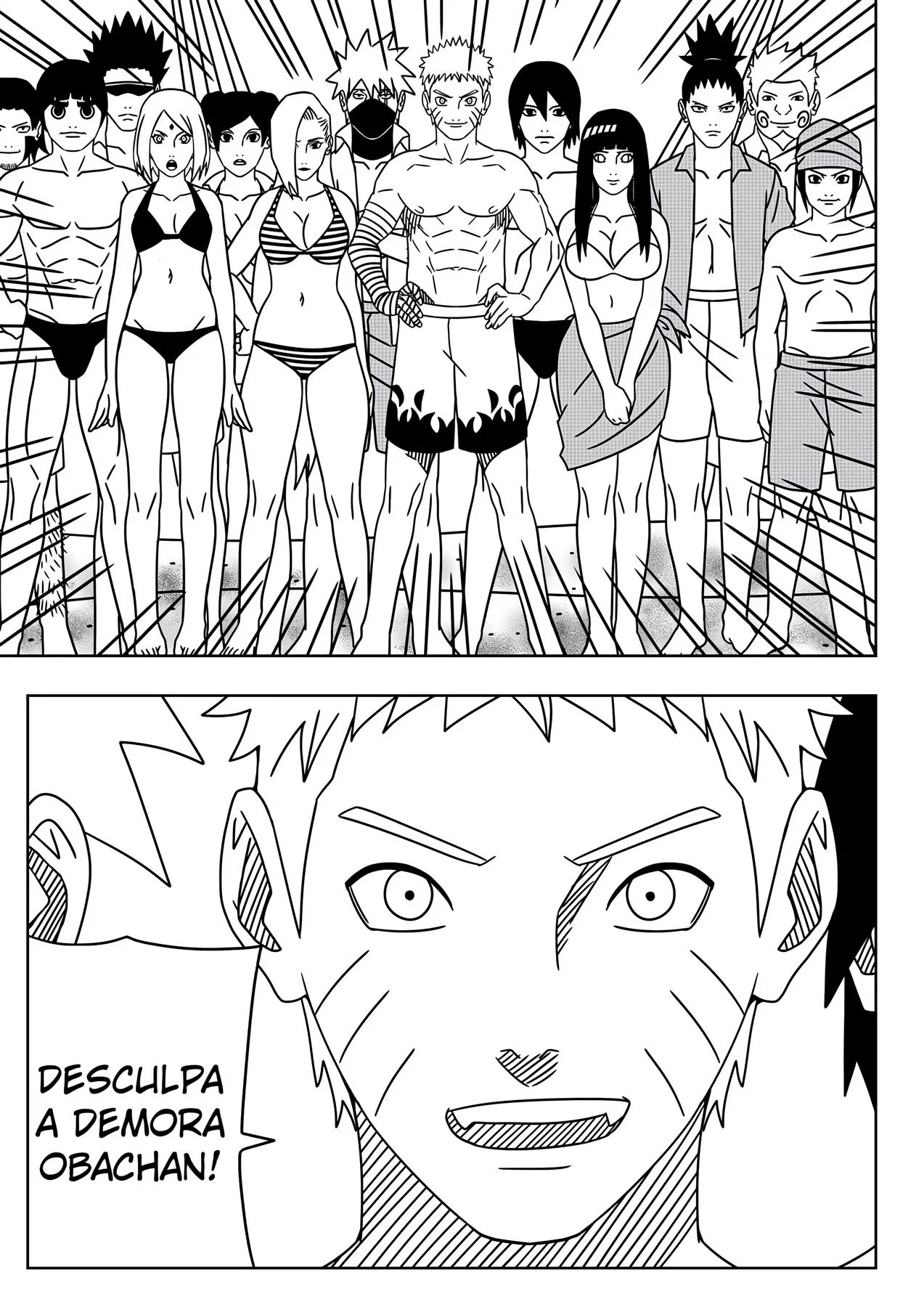 Tsunade no Conto Erótico: Férias Proibidas em Konoha - Quadrinhos Sexy Naruto