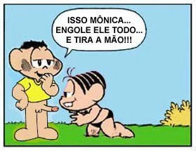 Quadrinhos Proibidos da Turma da Mônica: Hentai Explícito Sem Limites