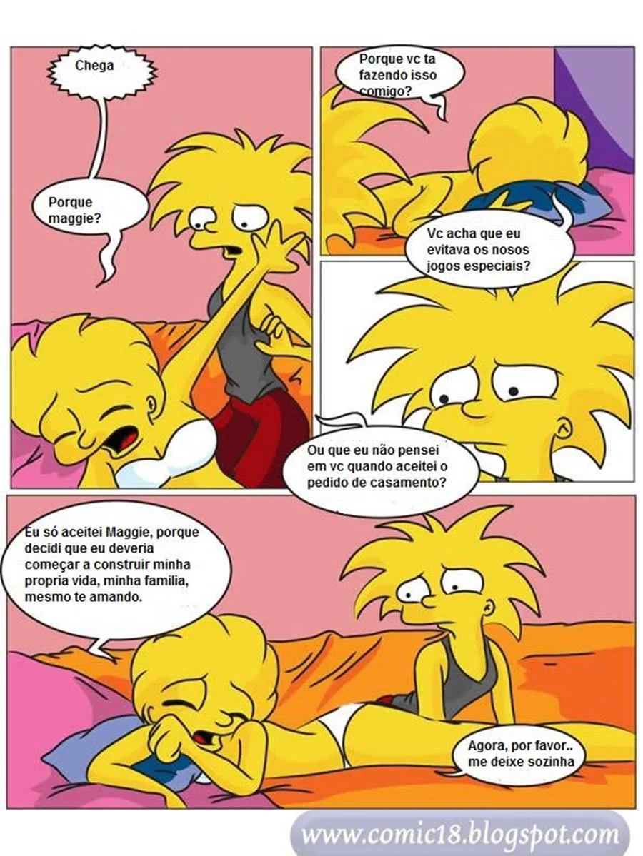 Lisa Simpson Suruba Descontrolada: Veja a Safada Gozando Sem Parar