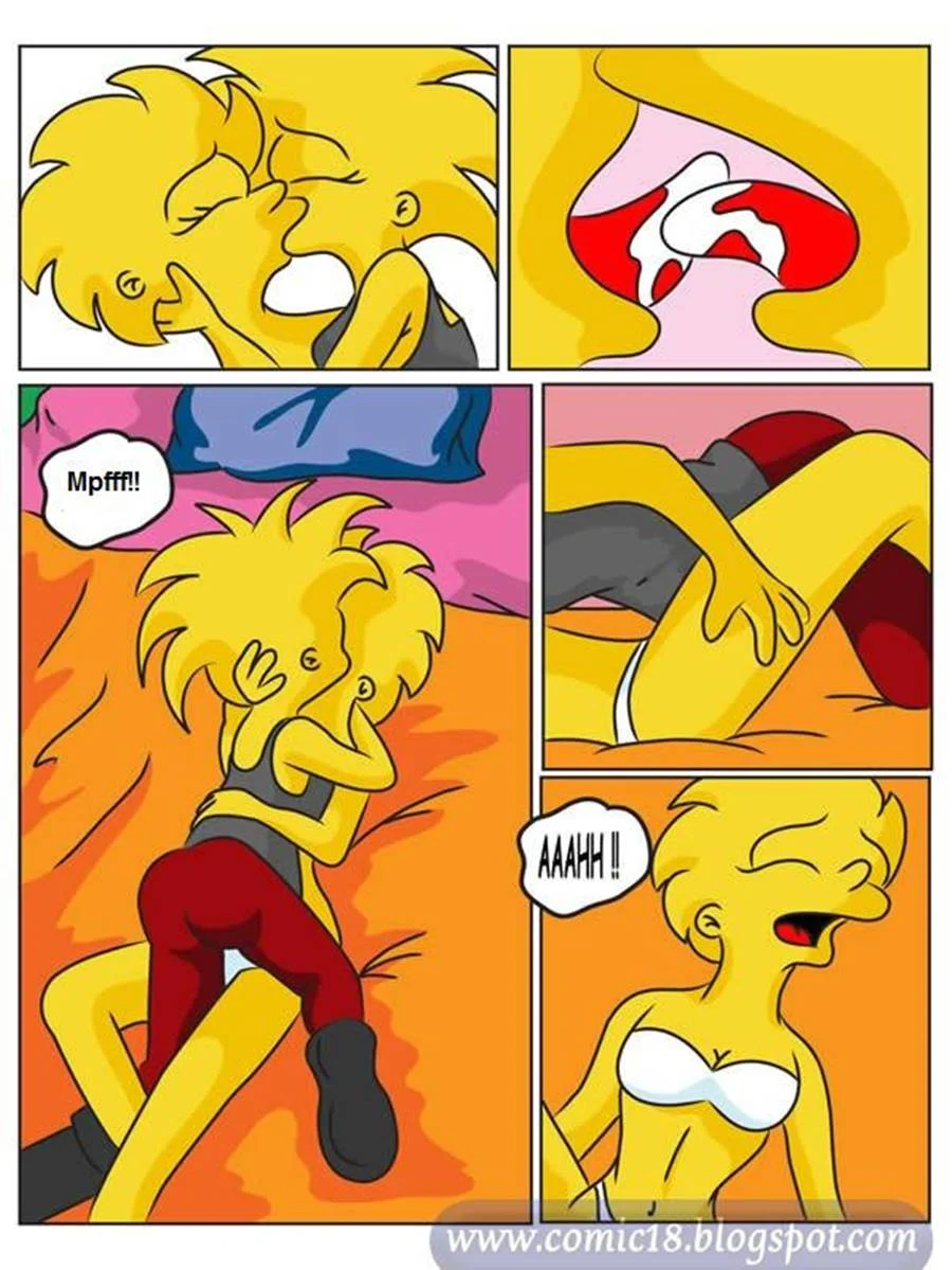 Lisa Simpson Suruba Descontrolada: Veja a Safada Gozando Sem Parar