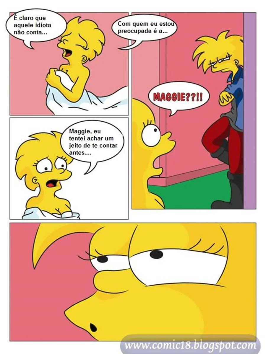 Lisa Simpson Suruba Descontrolada: Veja a Safada Gozando Sem Parar