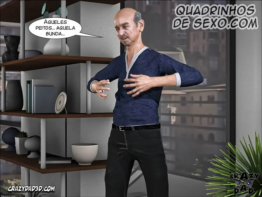 Segredos Proibidos da Família Turner: Sexo Explícito e Tabus em HQ 3D