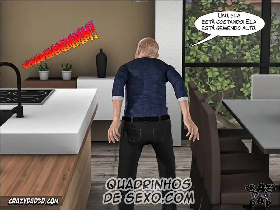 Segredos Proibidos da Família Turner: Sexo Explícito e Tabus em HQ 3D