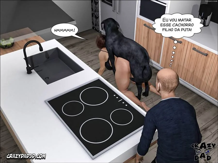 Segredos Proibidos da Família Turner: Sexo Explícito e Tabus em HQ 3D