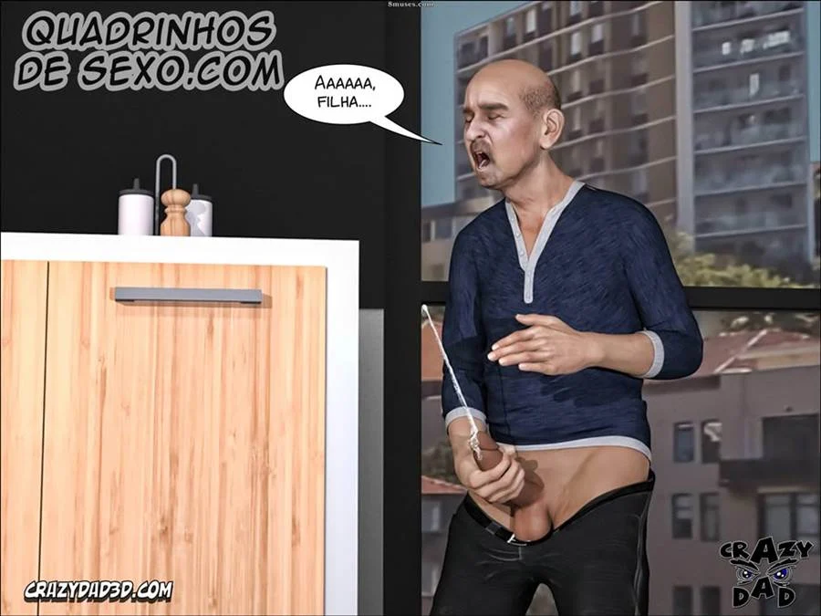 Segredos Proibidos da Família Turner: Sexo Explícito e Tabus em HQ 3D
