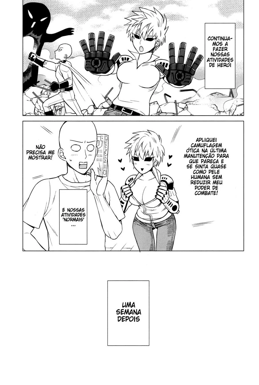 19 Esposas Insaciáveis: Hentai de One Punch Man com Sexo Explícito