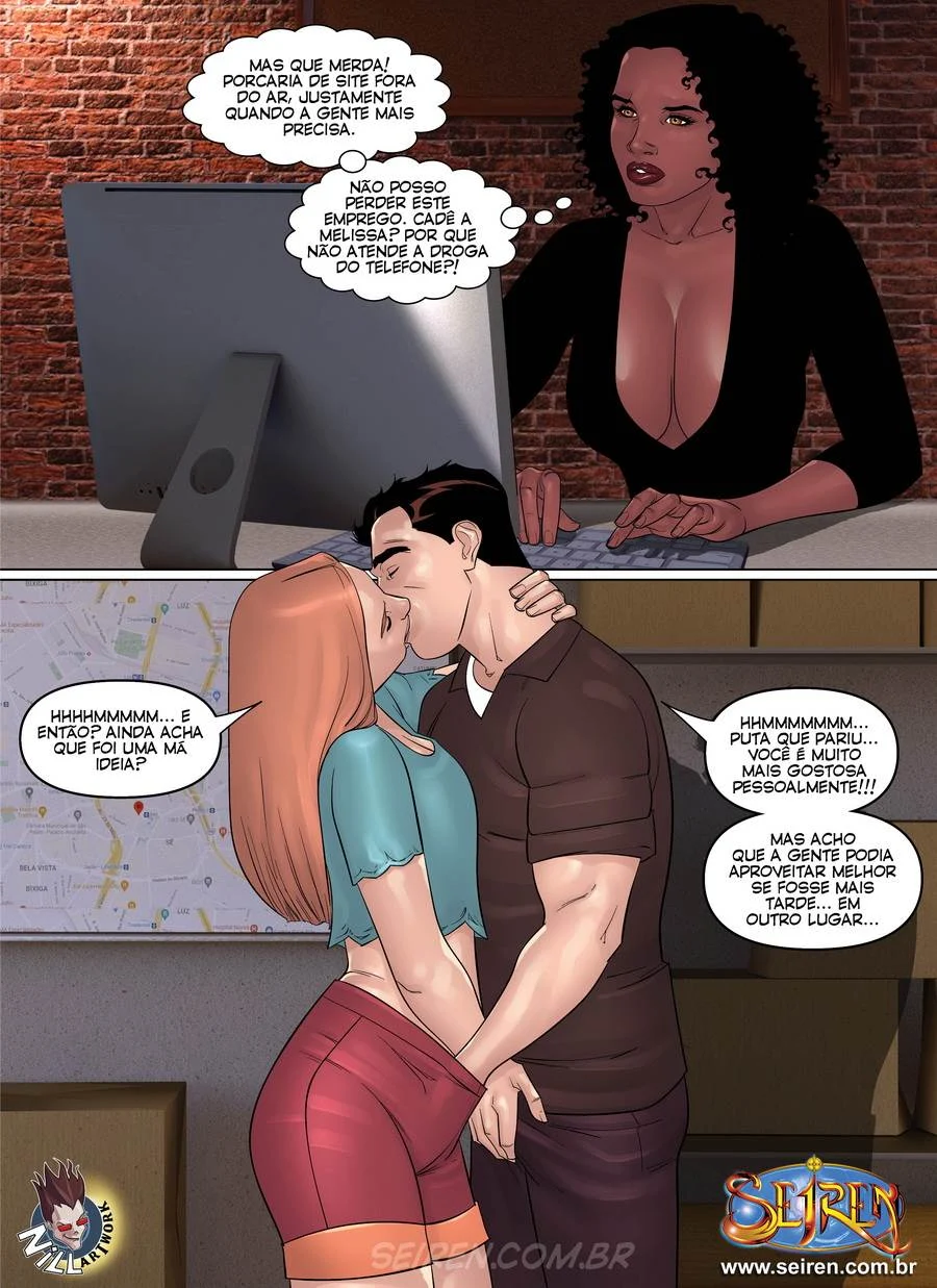 Colega de Escritório Transa Sem Limites: HQ Explícita de Tesão no Trabalho Colega de Escritório Transa Sem Limites: HQ Explícita de Tesão no Trabalho
