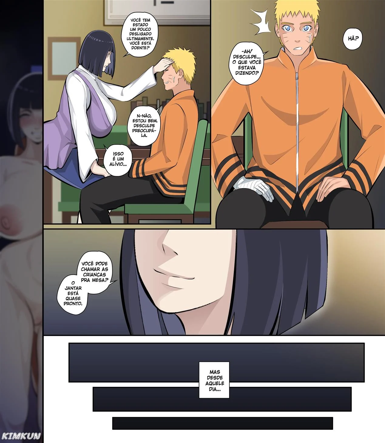Escândalo Entre Quatro Paredes: Naruto Pega a Visitante de Jeito