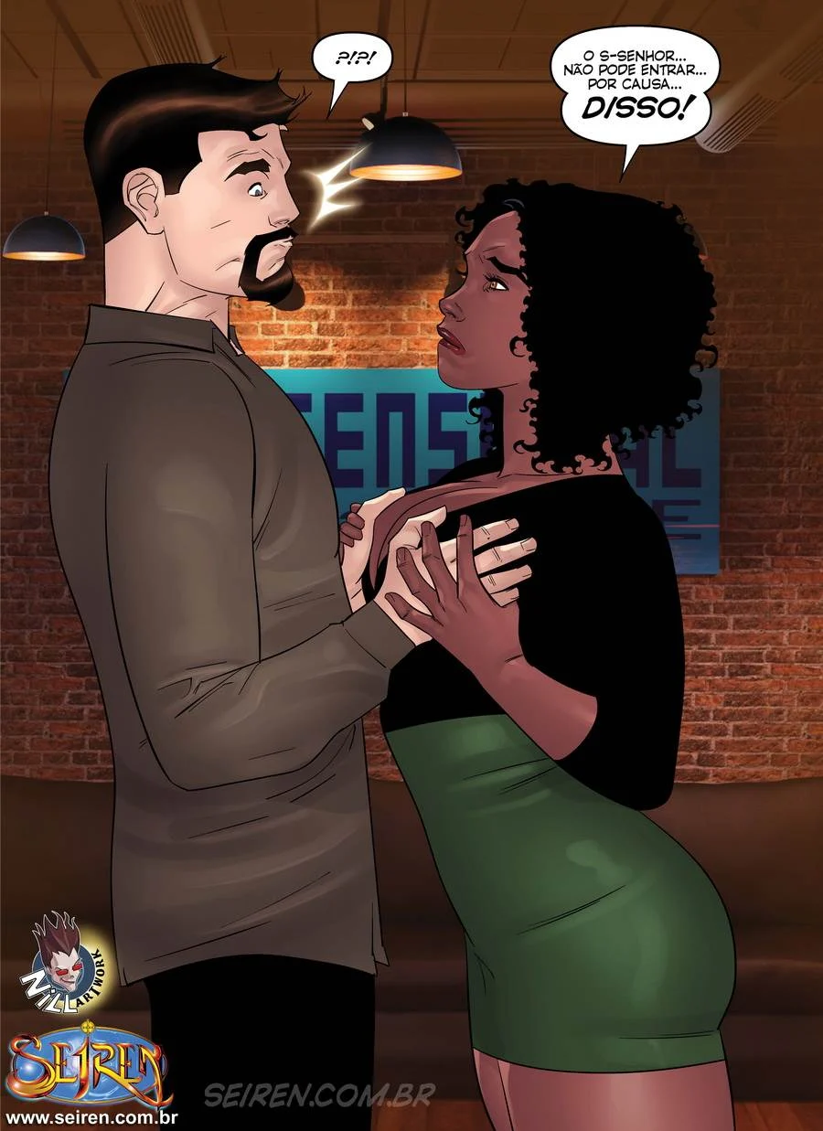 Subordinada Lisandra: Punheta Explícita em Quadrinhos de Sexo Hardcore - Parte 2