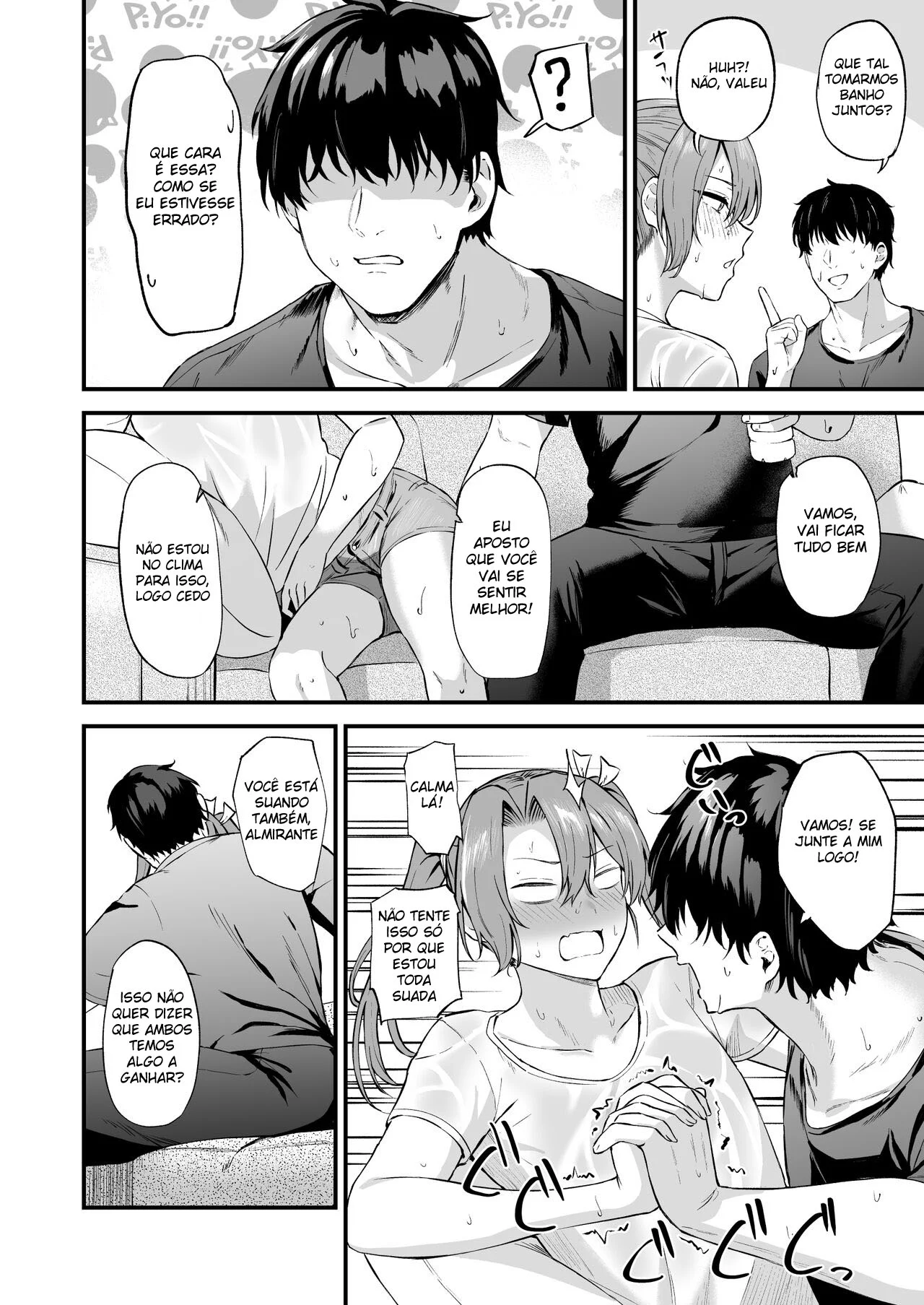 Livro Erótico Explícito: Sexo Ardente com Zuikaku em HQ Adulta Livro Erótico Explícito: Sexo Ardente com Zuikaku em HQ Adulta
