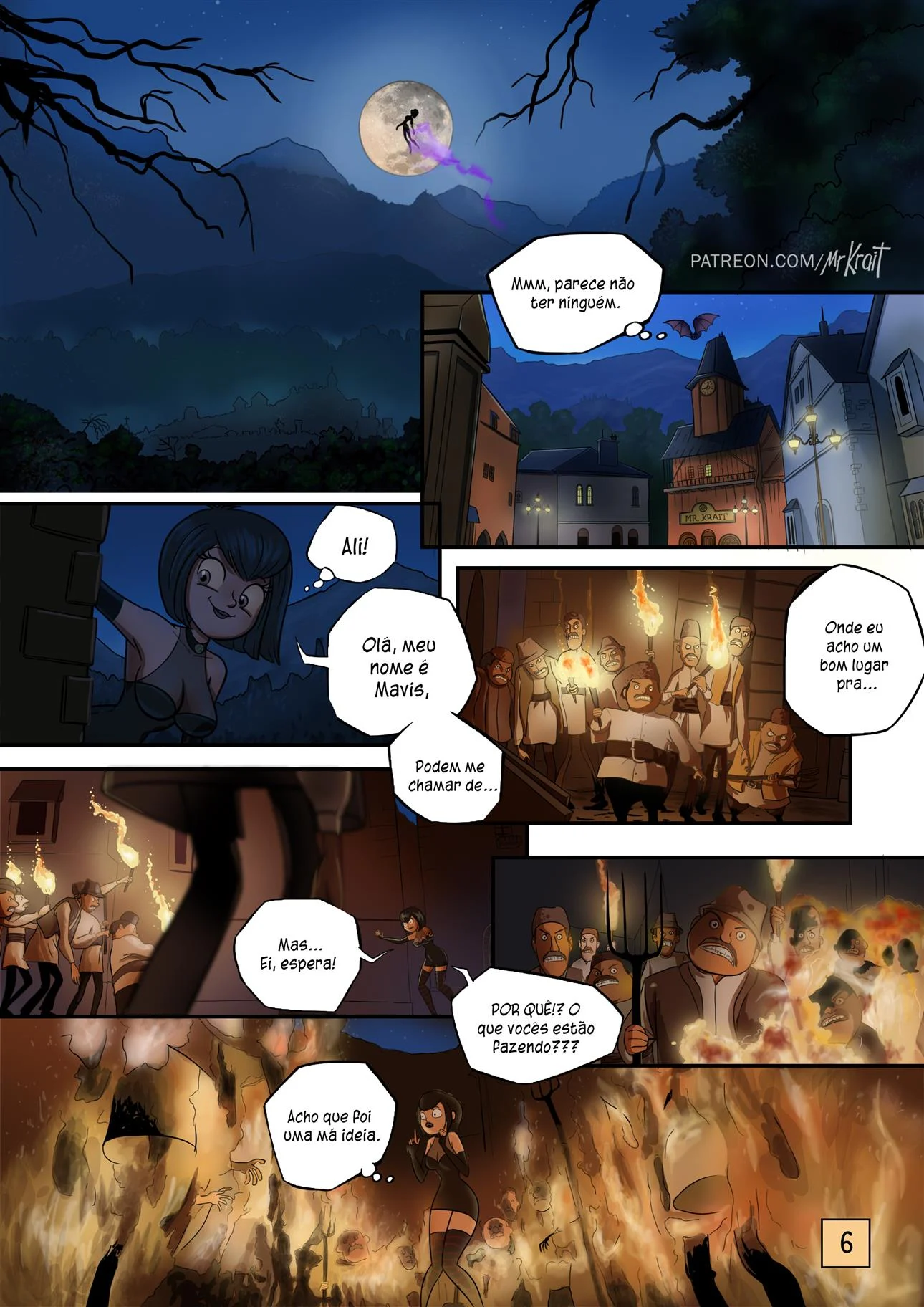 Pervertido Invisível violenta hóspedes em aventuras sexuais no Hotel Transylvania - HQ 18+