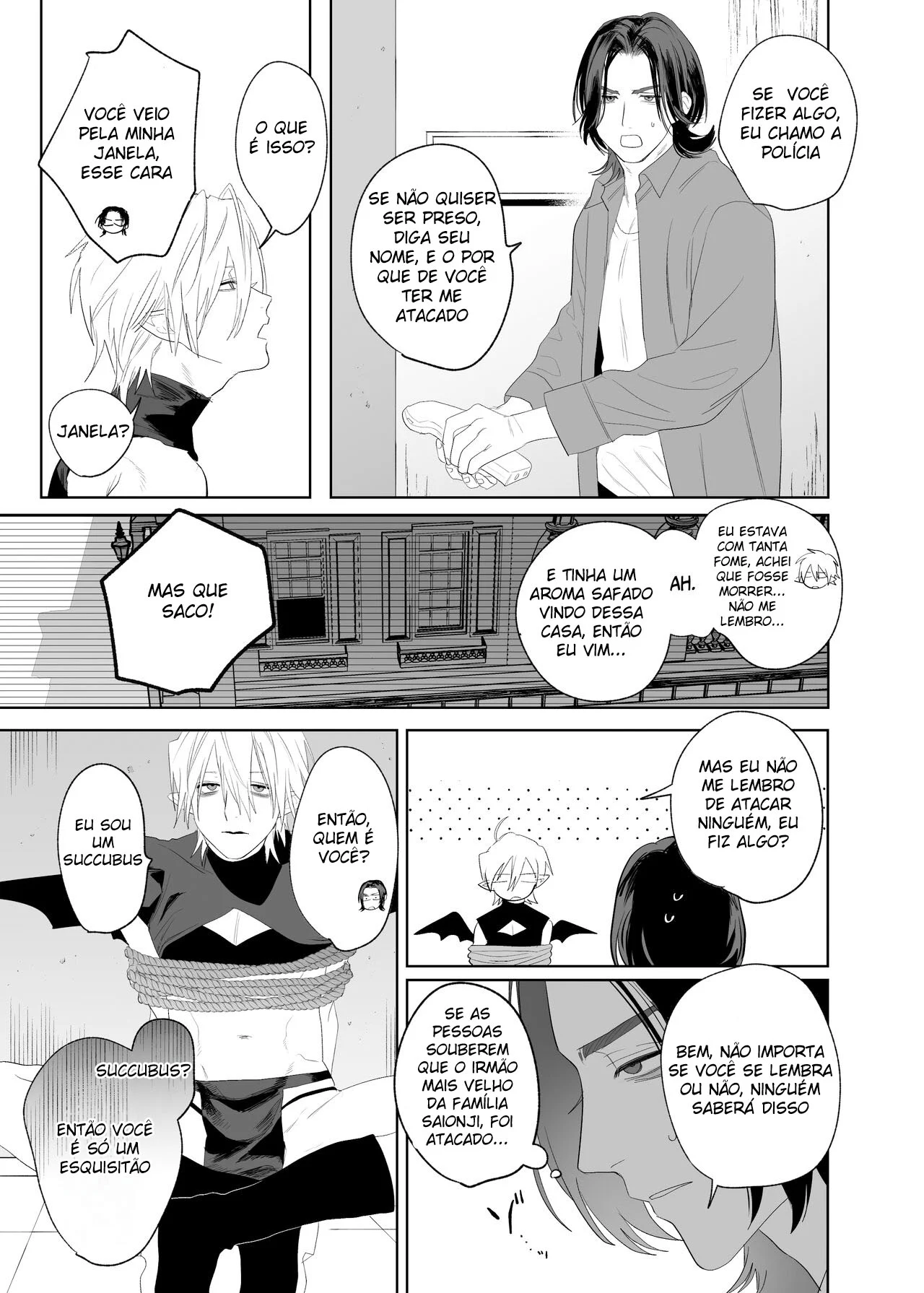 Um Succubus Me Dominou com Propostas Sexuais Íntimas! Hentai Yaoi Explícito