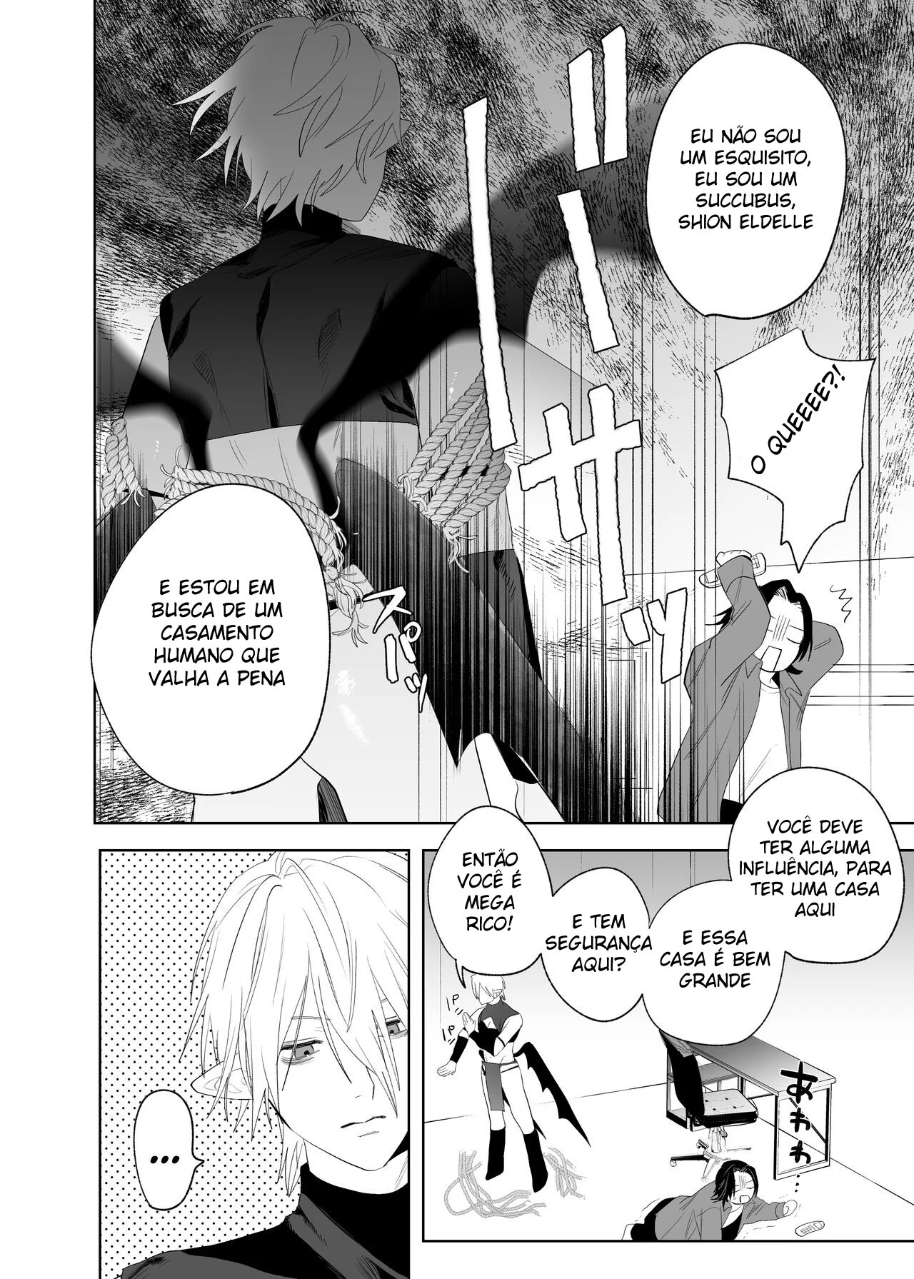 Um Succubus Me Dominou com Propostas Sexuais Íntimas! Hentai Yaoi Explícito