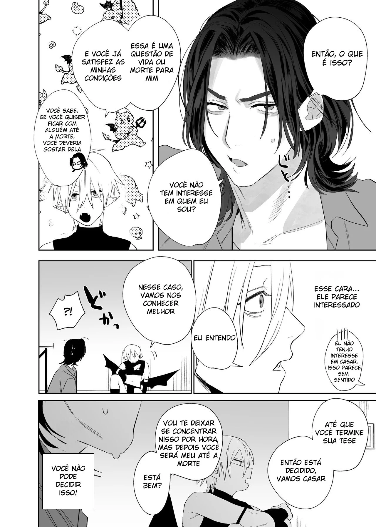 Um Succubus Me Dominou com Propostas Sexuais Íntimas! Hentai Yaoi Explícito