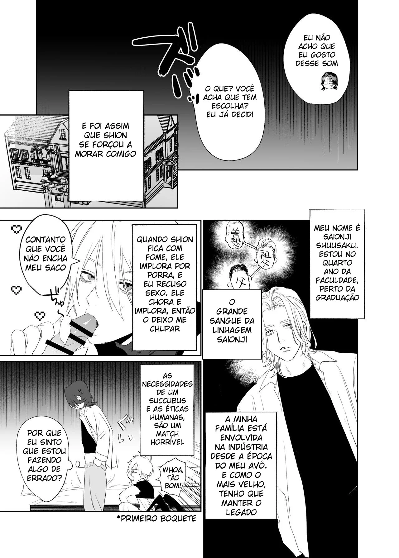 Um Succubus Me Dominou com Propostas Sexuais Íntimas! Hentai Yaoi Explícito
