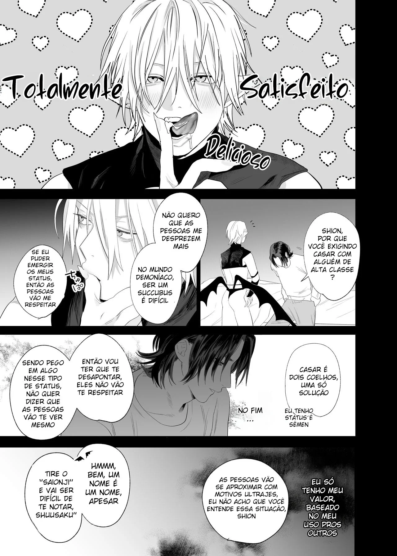 Um Succubus Me Dominou com Propostas Sexuais Íntimas! Hentai Yaoi Explícito