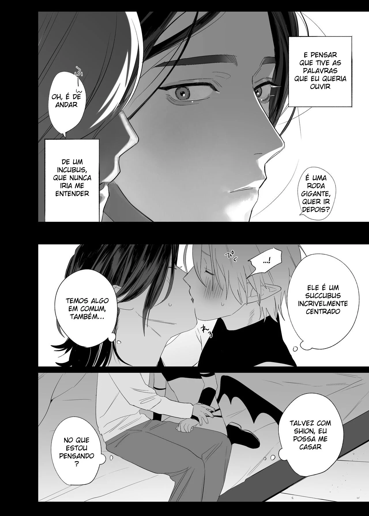 Um Succubus Me Dominou com Propostas Sexuais Íntimas! Hentai Yaoi Explícito