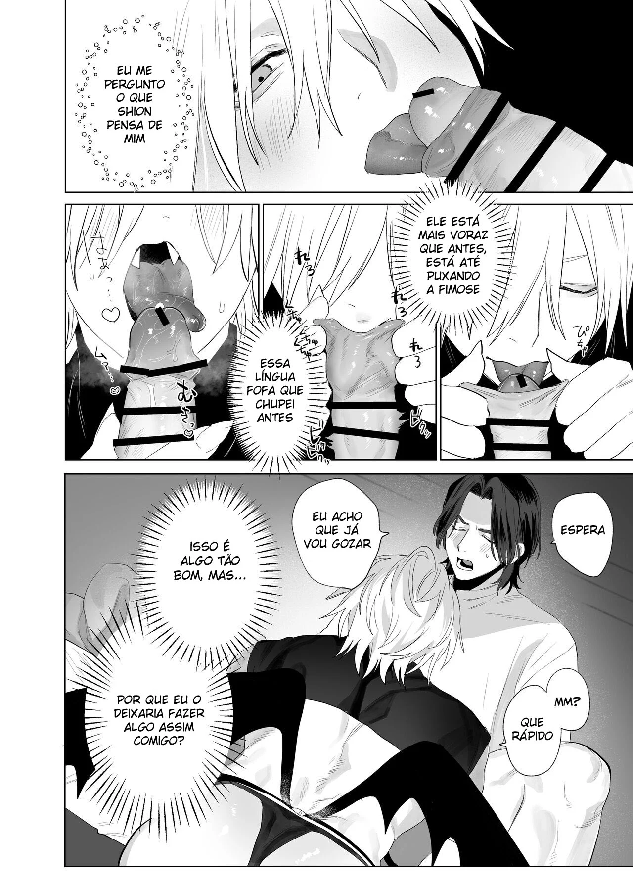 Um Succubus Me Dominou com Propostas Sexuais Íntimas! Hentai Yaoi Explícito