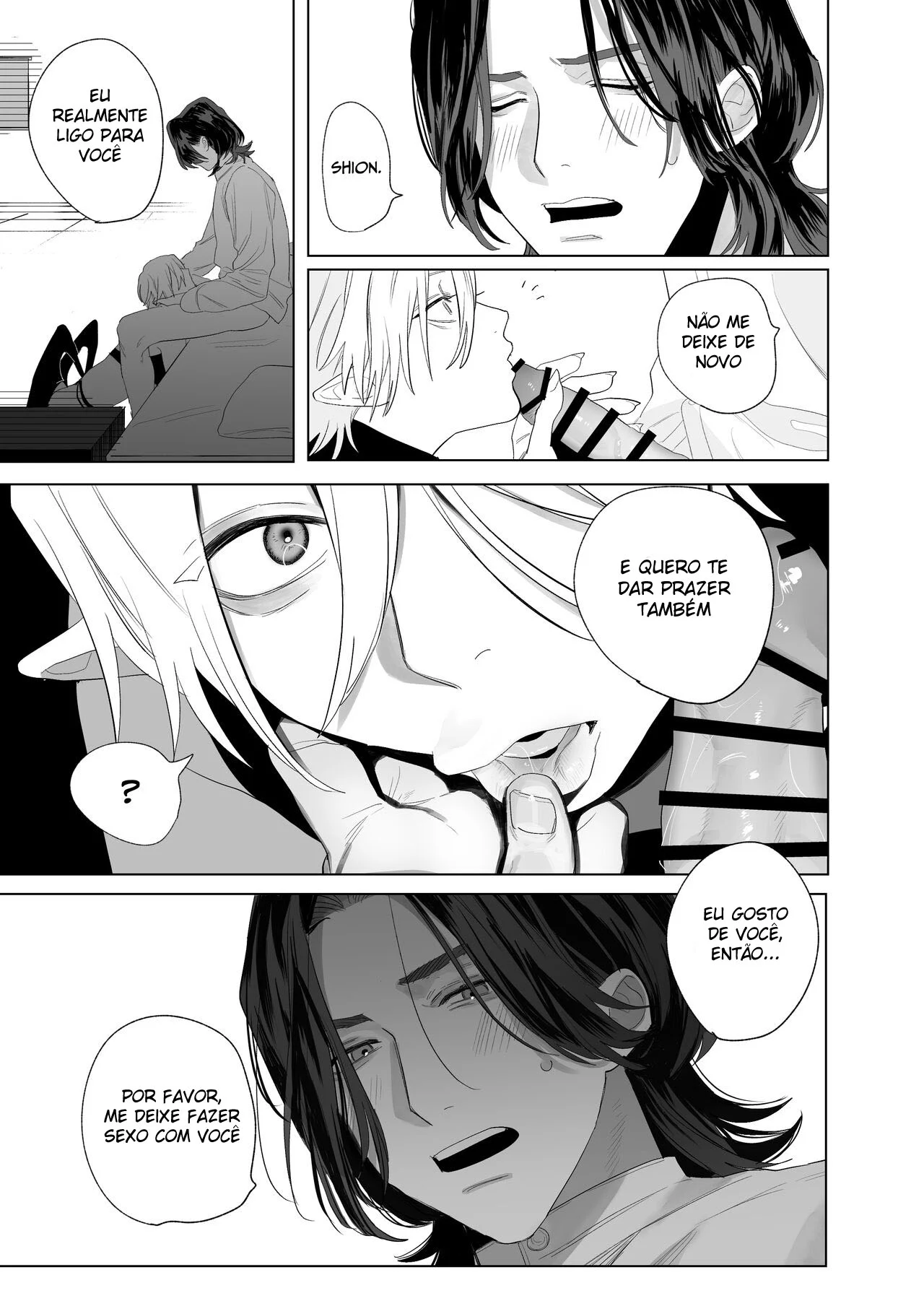 Um Succubus Me Dominou com Propostas Sexuais Íntimas! Hentai Yaoi Explícito