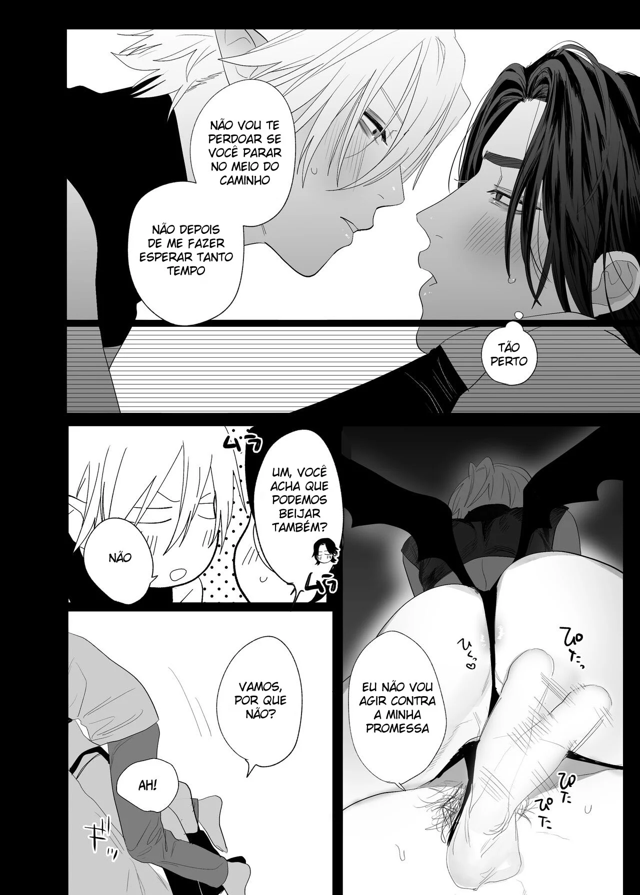 Um Succubus Me Dominou com Propostas Sexuais Íntimas! Hentai Yaoi Explícito