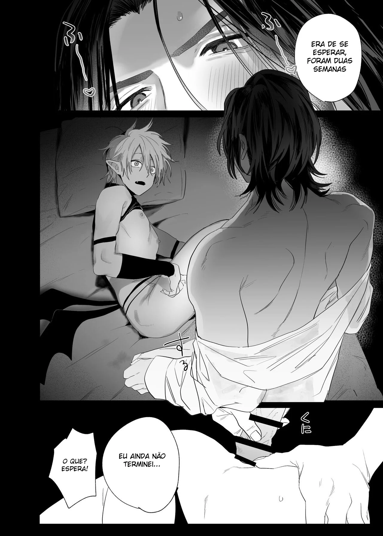 Um Succubus Me Dominou com Propostas Sexuais Íntimas! Hentai Yaoi Explícito