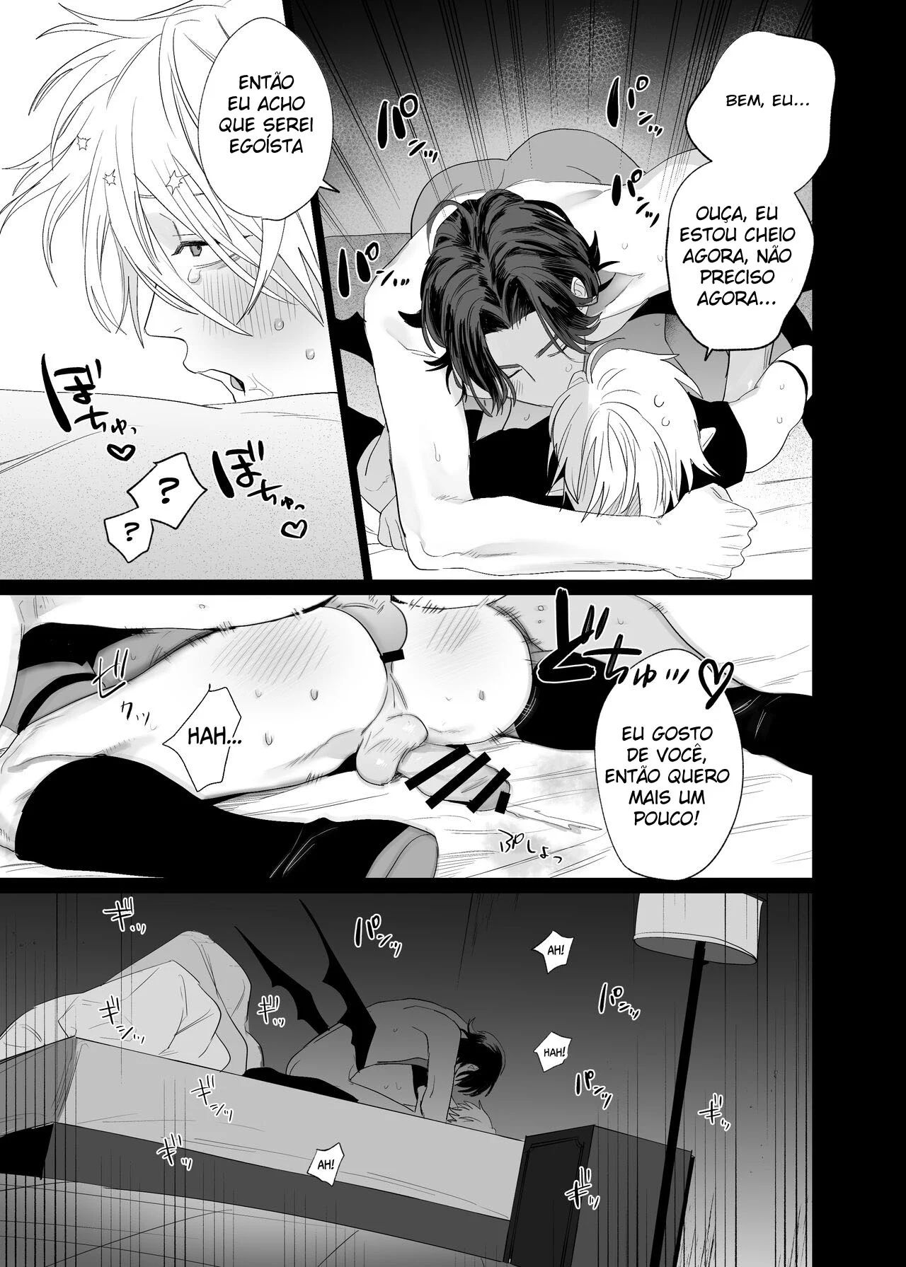 Um Succubus Me Dominou com Propostas Sexuais Íntimas! Hentai Yaoi Explícito