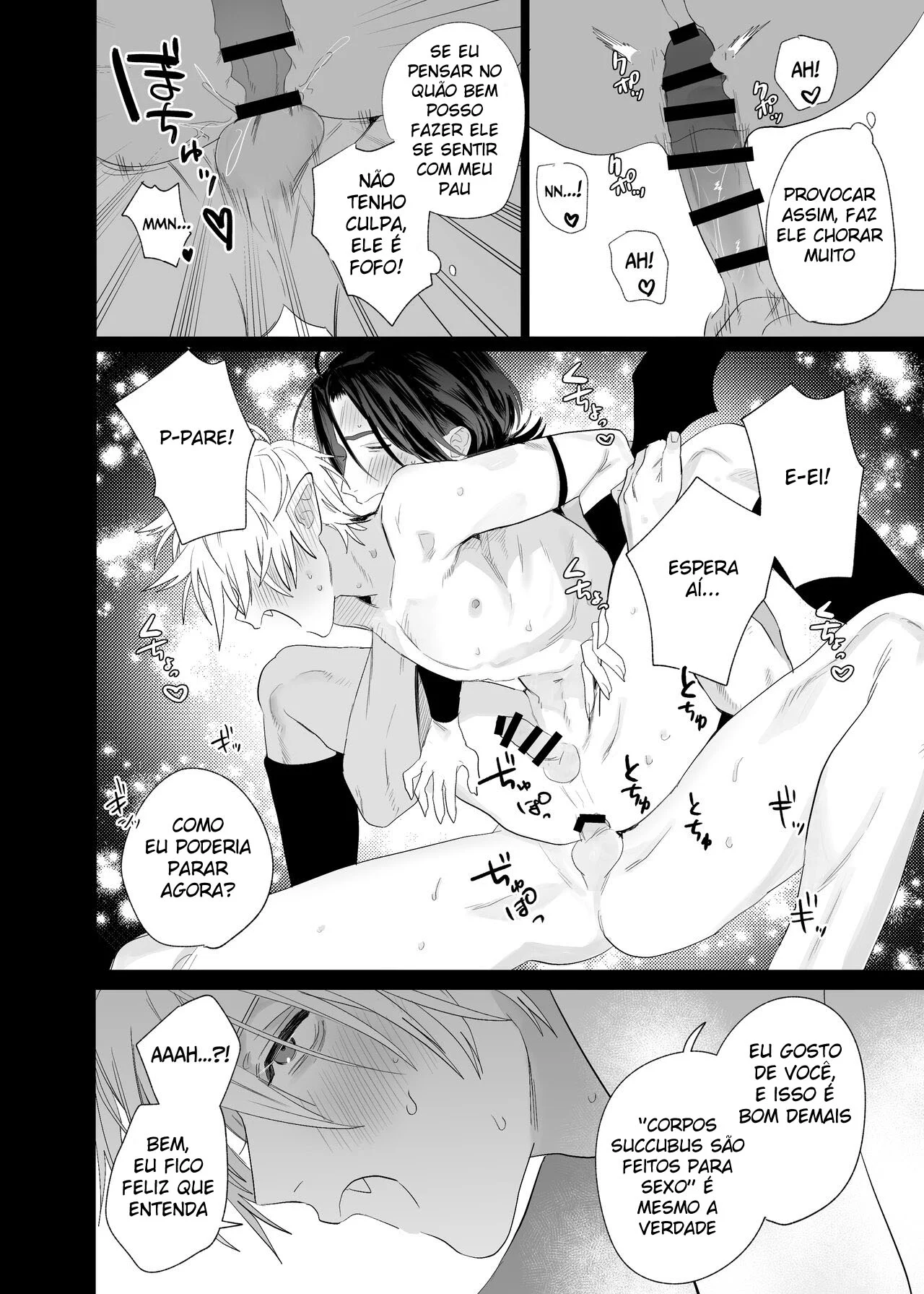 Um Succubus Me Dominou com Propostas Sexuais Íntimas! Hentai Yaoi Explícito