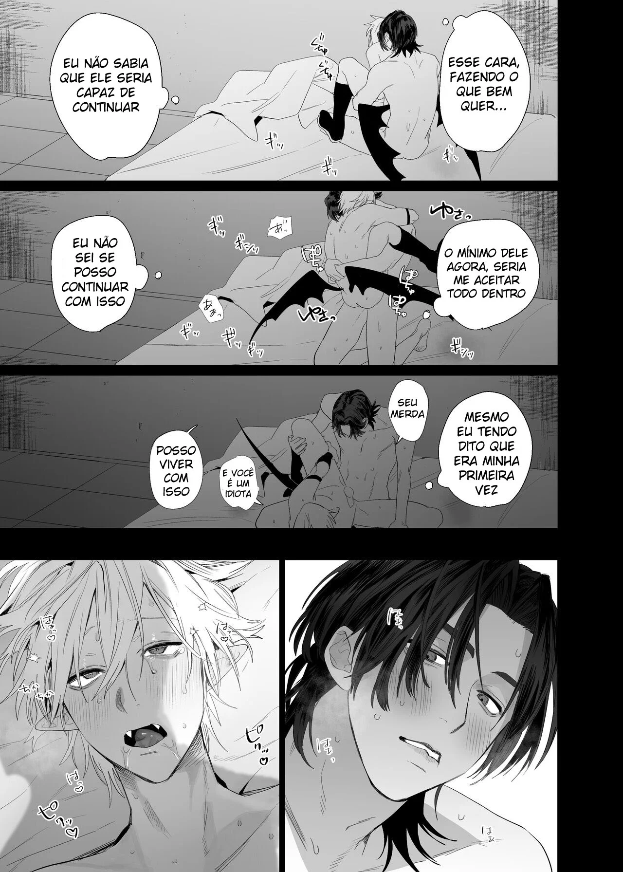Um Succubus Me Dominou com Propostas Sexuais Íntimas! Hentai Yaoi Explícito