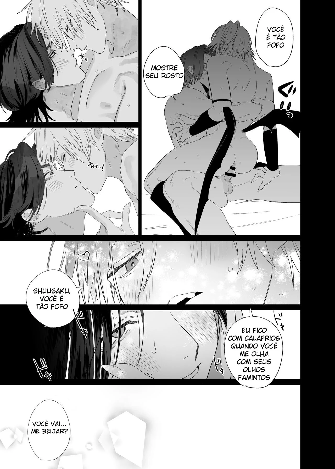 Um Succubus Me Dominou com Propostas Sexuais Íntimas! Hentai Yaoi Explícito