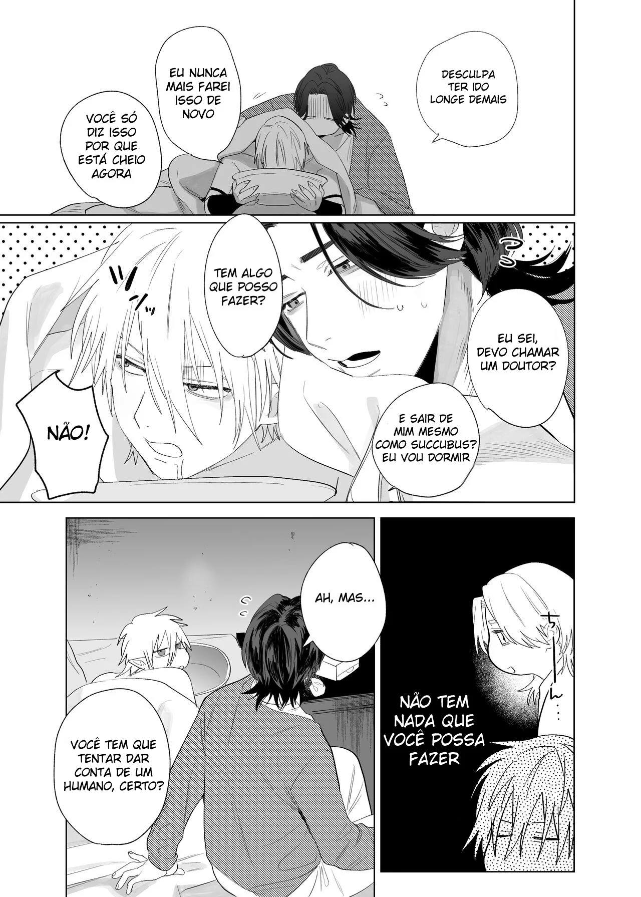 Um Succubus Me Dominou com Propostas Sexuais Íntimas! Hentai Yaoi Explícito