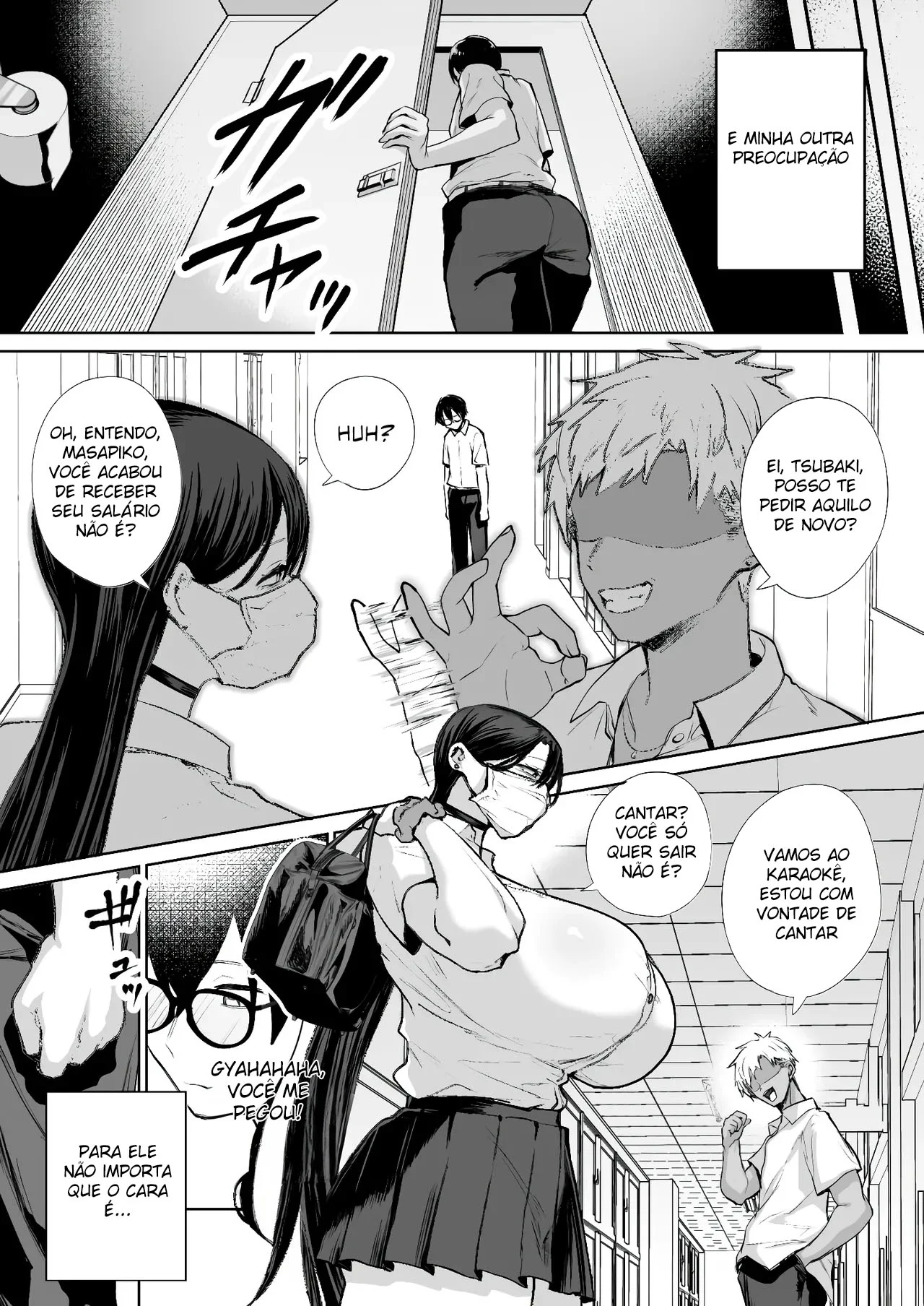 Uma Gyaru Bondosa Que Adora Receber Leitinho de Otaku até Explodir de Prazer
