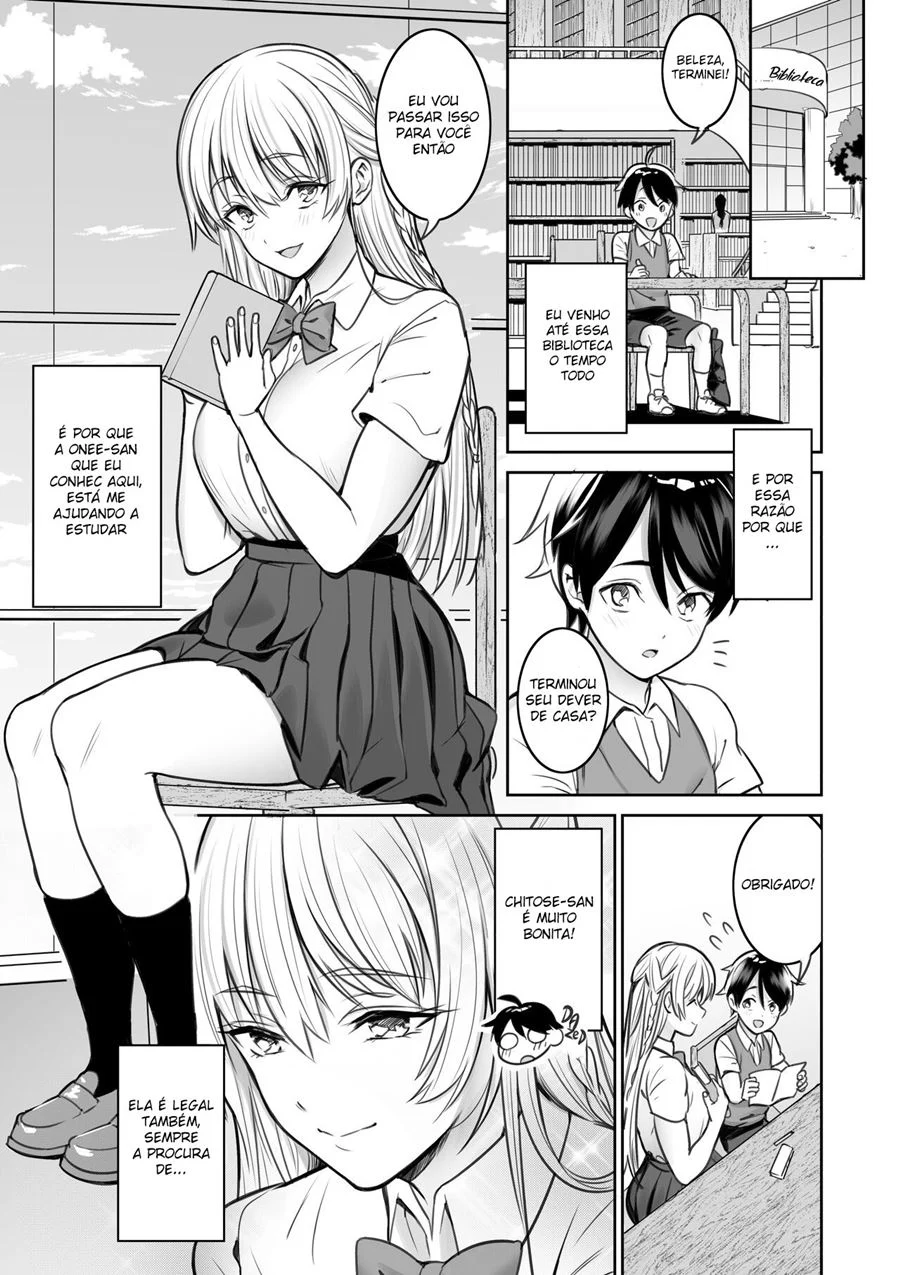 Onee-San da Biblioteca me Domina com Fetiches Proibidos em HQ Picante Onee-San da Biblioteca me Domina com Fetiches Proibidos em HQ Picante