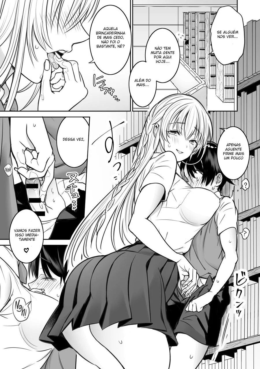 Onee-San da Biblioteca me Domina com Fetiches Proibidos em HQ Picante Onee-San da Biblioteca me Domina com Fetiches Proibidos em HQ Picante
