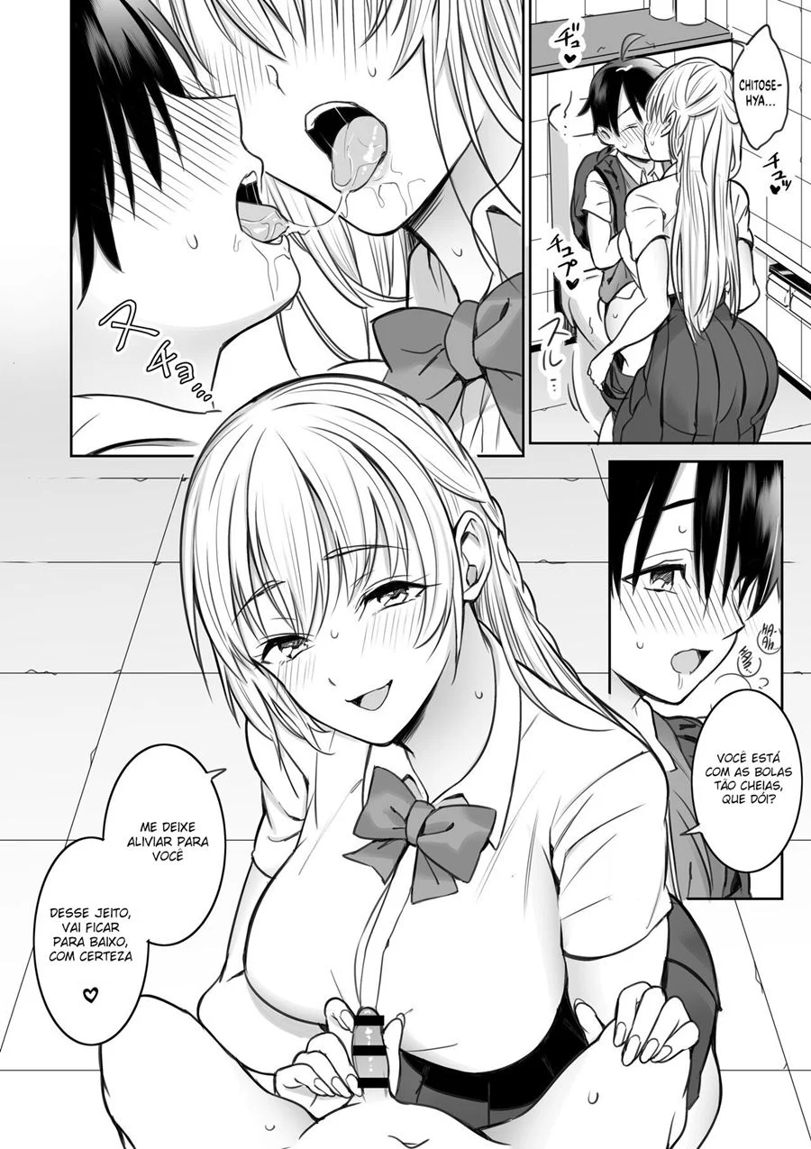 Onee-San da Biblioteca me Domina com Fetiches Proibidos em HQ Picante Onee-San da Biblioteca me Domina com Fetiches Proibidos em HQ Picante