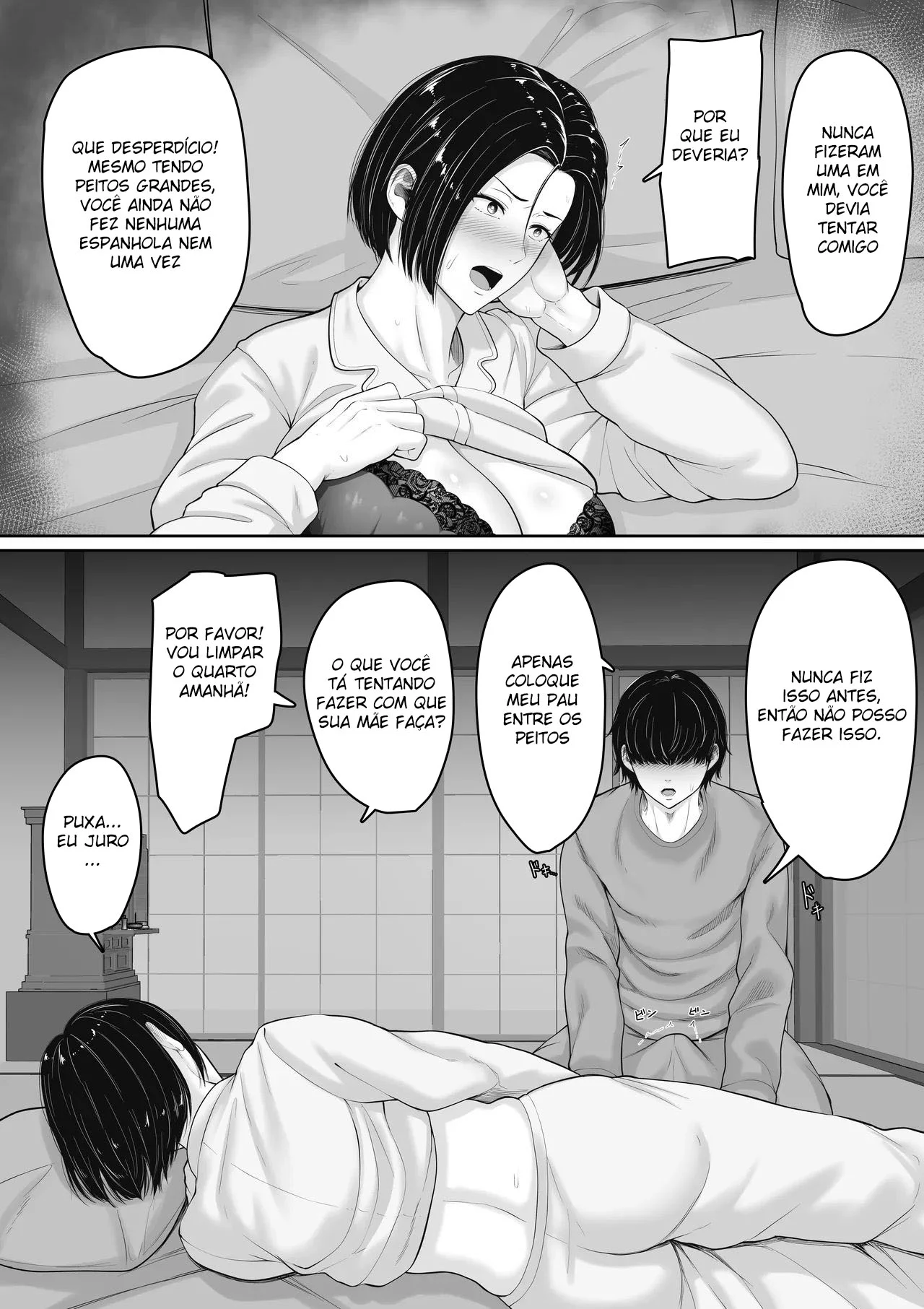 Gozei Sem Piedade Dentro da Minha Própria Mãe Corajosa - Hentai Explícito