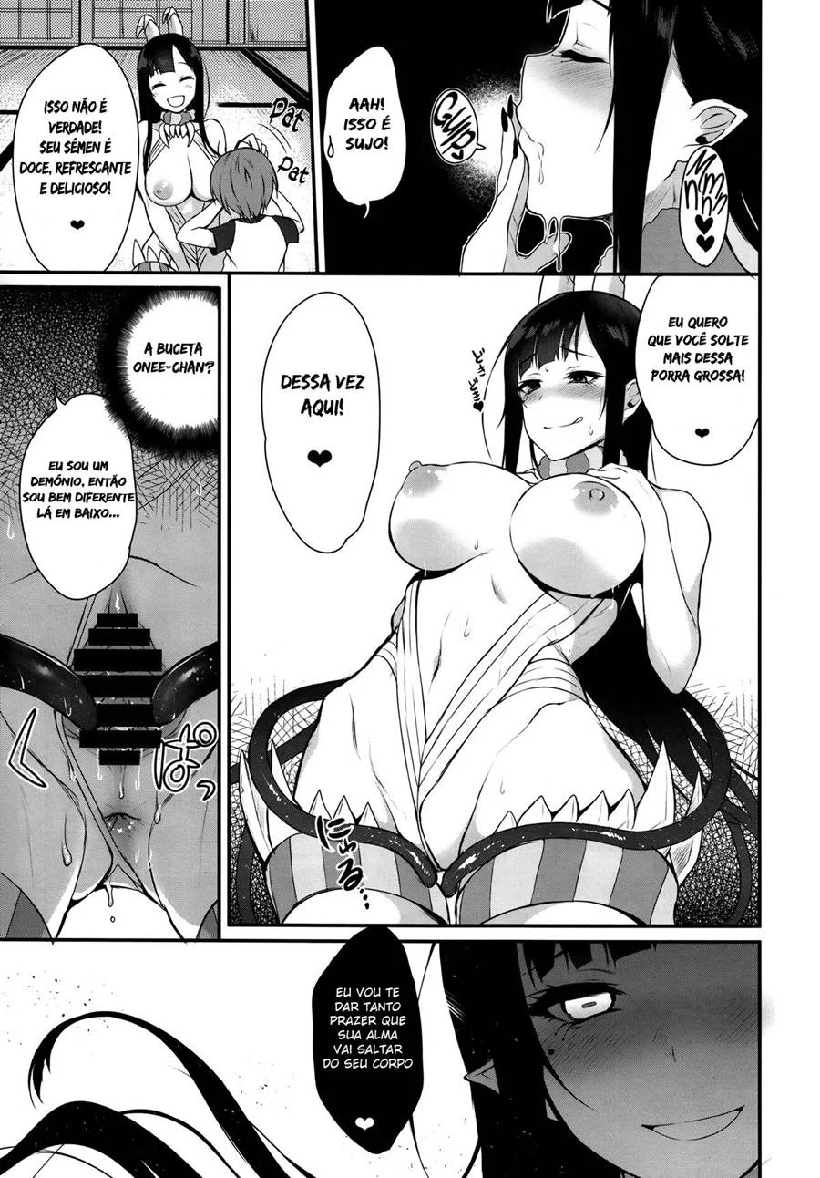 Irmã Mais Velha Ensina as Travessuras Sensuais nos Quadrinhos Eróticos