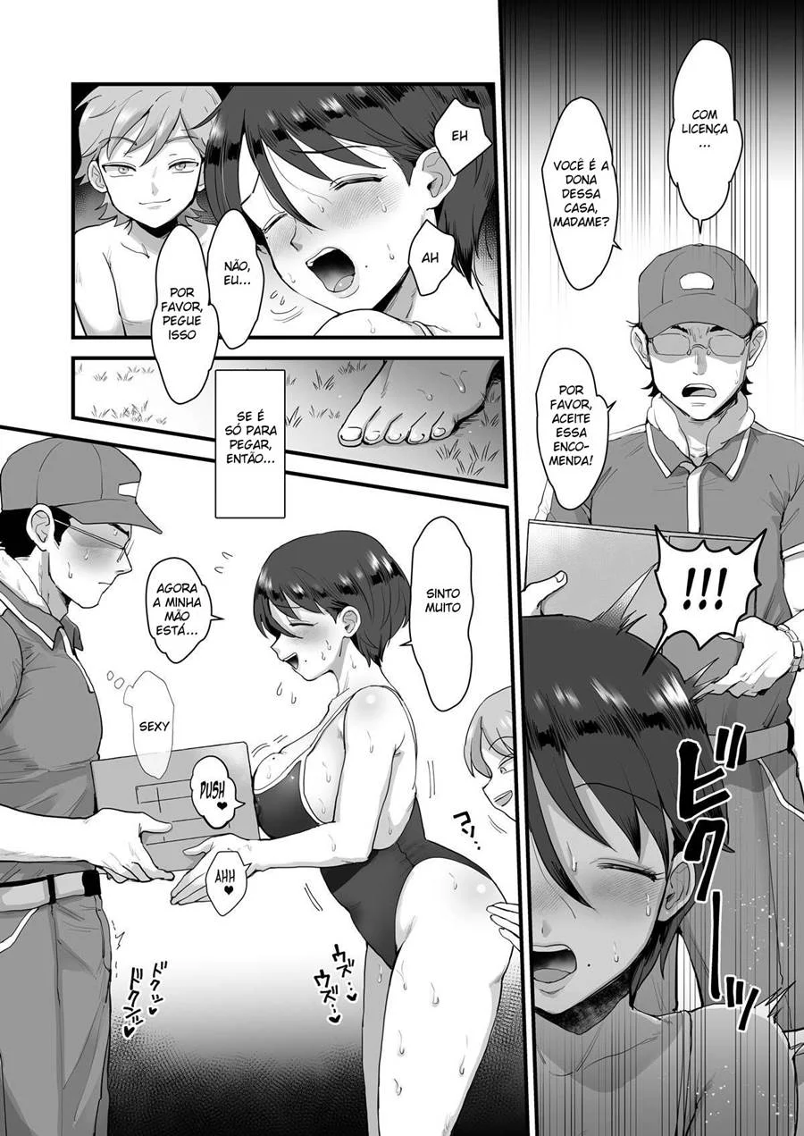 Mamãe Safada de Peitões: Hentai Explícito em HQ com Cenas Quentes