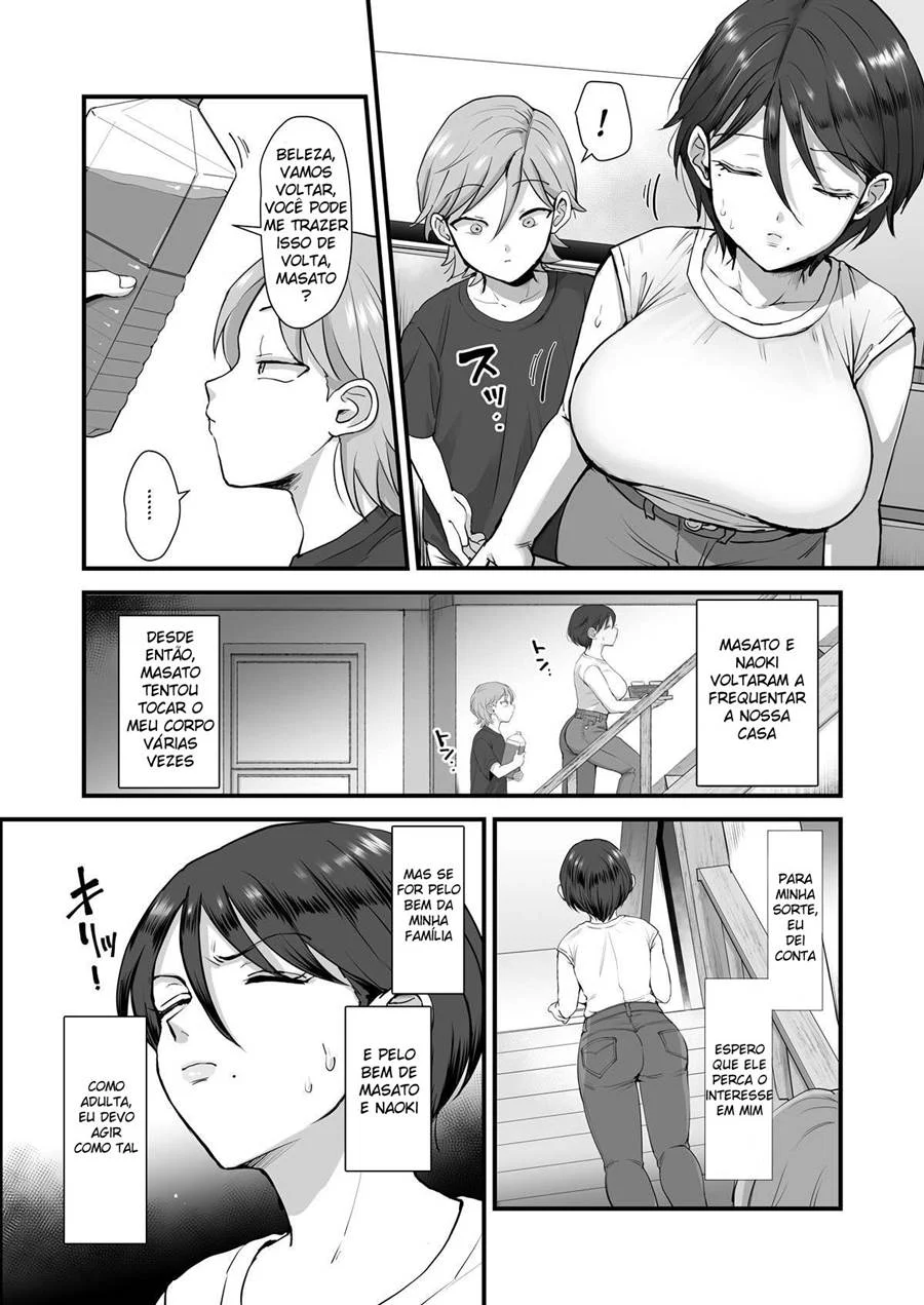 Mamãe Safada de Peitões: Hentai Explícito em HQ com Cenas Quentes