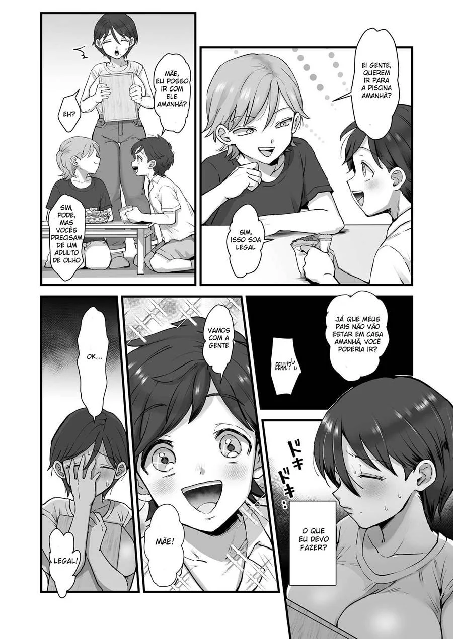 Mamãe Safada de Peitões: Hentai Explícito em HQ com Cenas Quentes