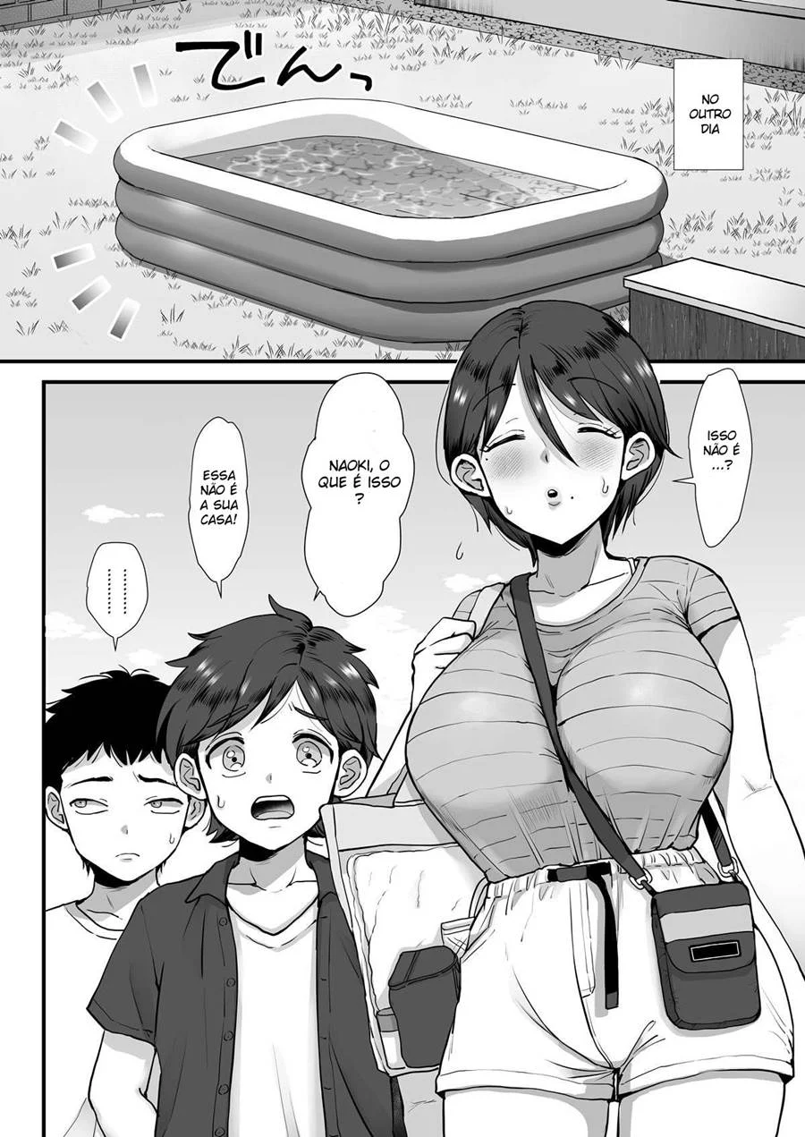 Mamãe Safada de Peitões: Hentai Explícito em HQ com Cenas Quentes