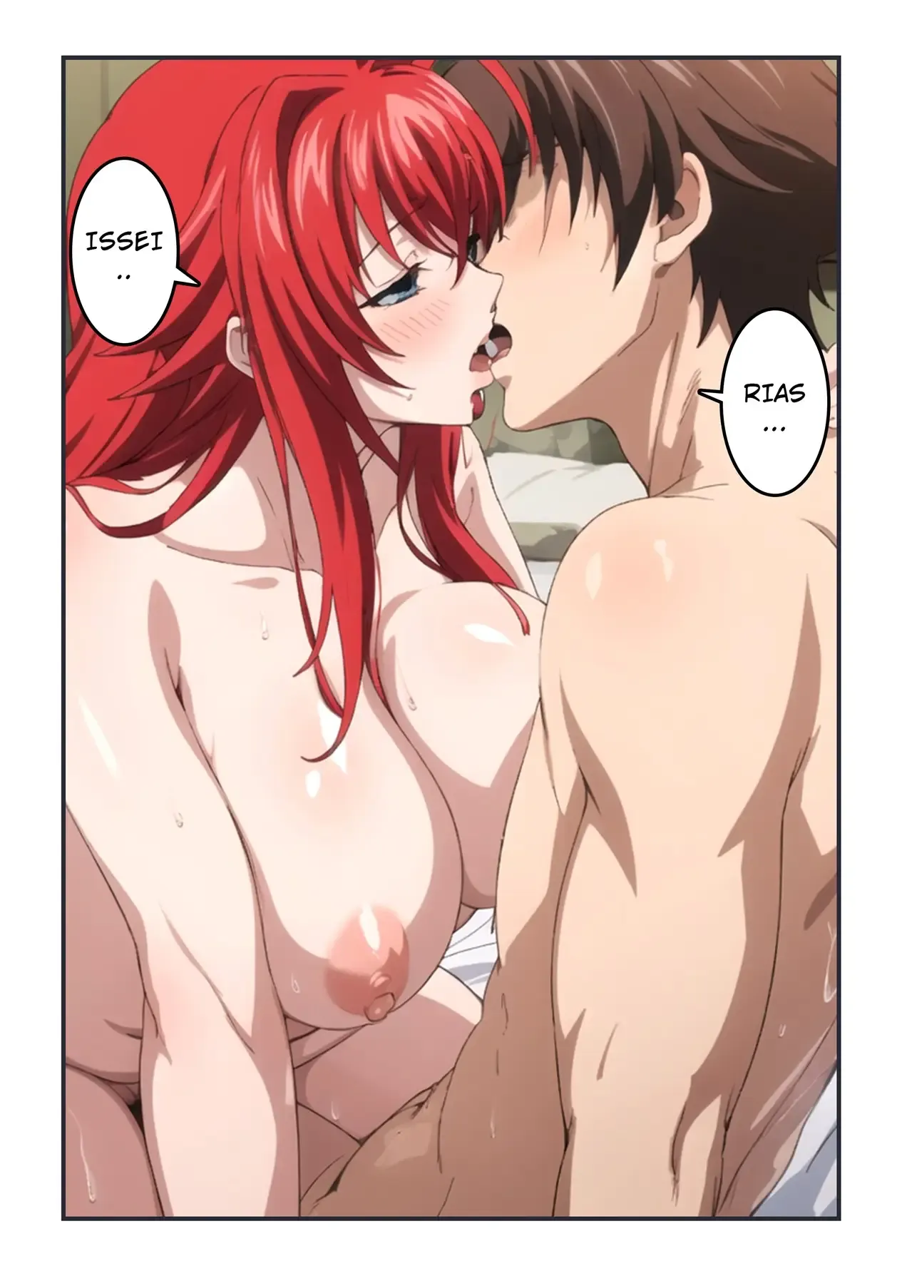 Sexo Imoral com a Sedutora Rias - HQ Explícita de High School DxD