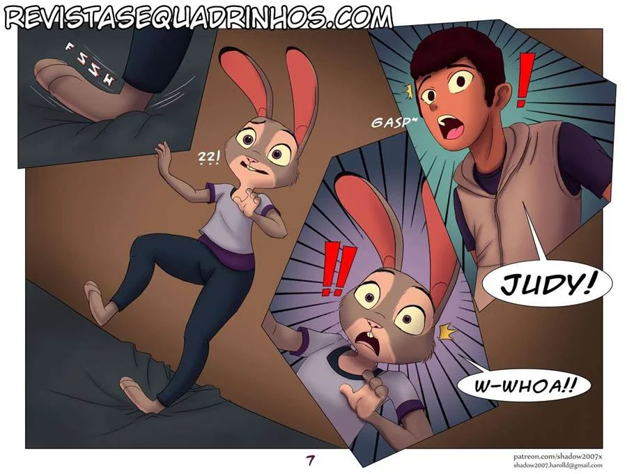 Uma Noite Selvagem em Zootopia: Fodas Explícitas e Fantasias Sexuais nos Quadrinhos Eróticos