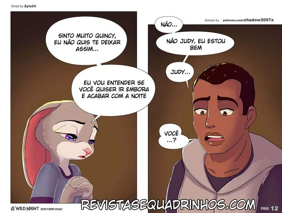 Uma Noite Selvagem em Zootopia: Fodas Explícitas e Fantasias Sexuais nos Quadrinhos Eróticos