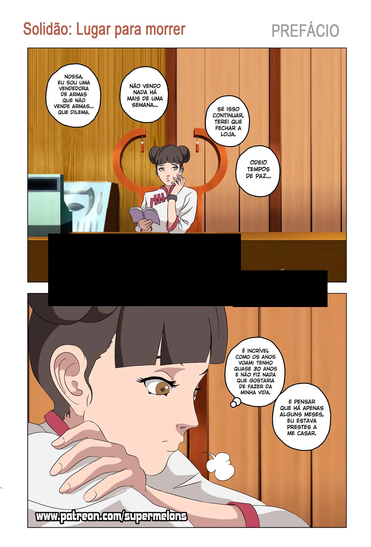Por Trás das Sombras: Boruto em Quadrinhos Eróticos Explícitos