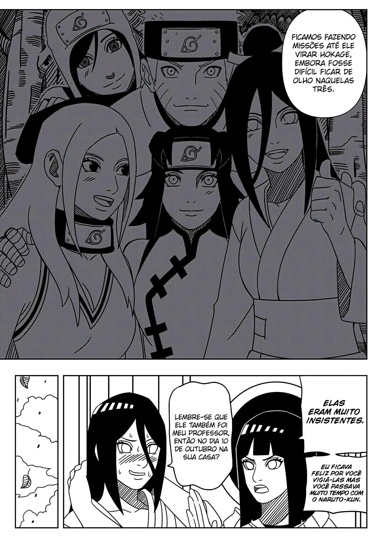 Naruto é Dominado por uma Visita Inesperada em HQ Explícita