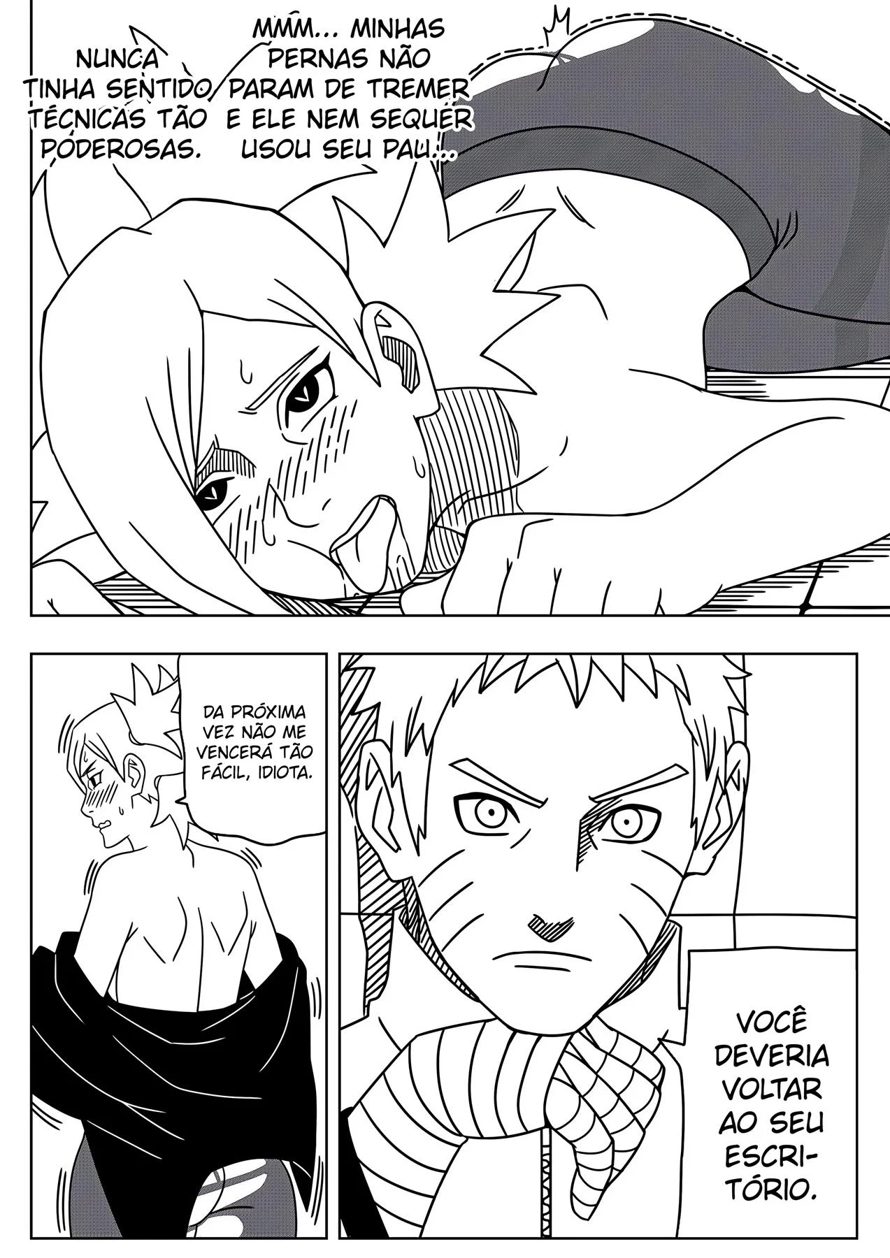 Naruto é Dominado por uma Visita Inesperada em HQ Explícita Naruto é Dominado por uma Visita Inesperada em HQ Explícita