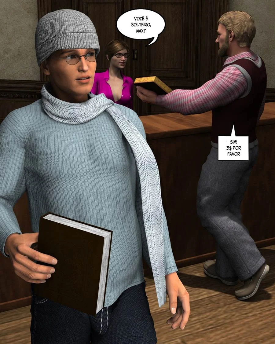 Safadeza Explícita: Contos Eróticos Masculinos na Livraria do Max