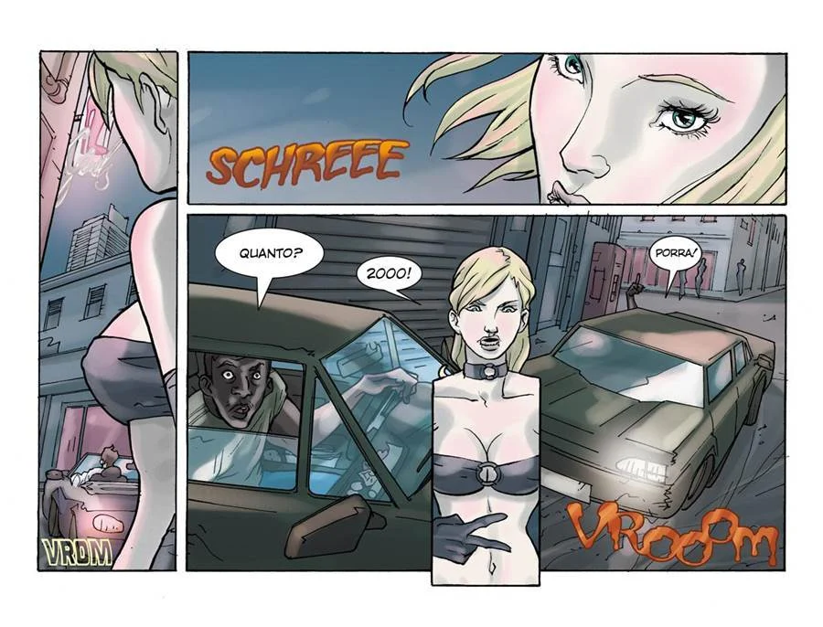 Safadeza Infernal: HQ Adulta com Cenas Explícitas de Sexo