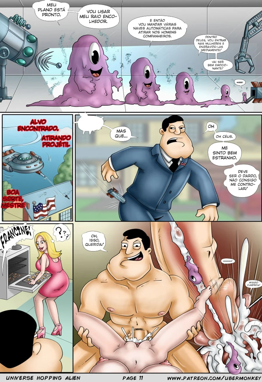 Alienígena Interdimensional: Sexo Cósmico Explícito em HQ Erótica